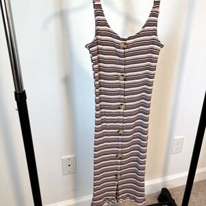 𝅺cotton On Women’s Striped‎ Dress Size Large
